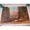 Image 2 : PRINT (MAJESTIC PEAKS BY ROBERT WOOD) *NOT FRAMED* (SIGNED)
