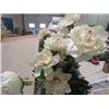 Image 2 : LARGE FLOWER DESIGN VASE WITH FLOWERS INSIDE