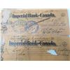 Image 2 : LOT OF 4 BANK NOTES (IMPERIAL BANK OF CANADA)