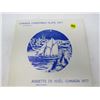 Image 2 : DECORATIVE PLATE (CANADA CHRISTMAS) *1977* (LIMITED EDITION)