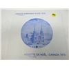 Image 2 : DECORATIVE PLATE (CANADA CHRISTMAS) *1975* (LIMITED EDITION)