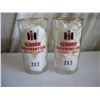 Image 1 : SET OF 2 GLASSES INTERNATIONAL HARVESTER ( GIBSON EQUIPMENT)   *MELFORT*