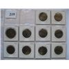 Image 1 : LOT OF 10 PRE-CONFEDERATION TOKENS (1814 TO 1854) * Poor Condition*