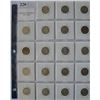 Image 1 : LOT OF 19 COINS (KING GEORGE VI NICKELS SET)  *1937 to 1952*