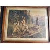 Image 1 : FABULOUS FRAMED PRINT (VINTAGE) *"CHALLENGED BY WALTER HINTON* (28" X22")