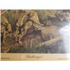 Image 2 : FABULOUS FRAMED PRINT (VINTAGE) *"CHALLENGED BY WALTER HINTON* (28" X22")
