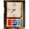 Image 1 : PEPSI COLA CLOCK (VINTAGE) *PLUG IN MISSING*