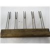 Image 2 : 5 PIECE CHALK HOLDER (FROM OLD SCHOOLHOUSE)