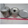 Image 2 : CAMPING SET (10 PIECES) *COFFEE POT, POTS, PANS, CUPS, ETC…*