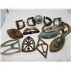 Image 2 : LOT OF ASSORTED IRONS (HANDLES ETC…)