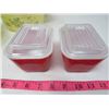 Image 2 : LOT OF 4 PYREX OVENWARE (WITH LIDS)