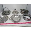 Image 2 : LOT OF 6 SILVER PLATED ITEMS