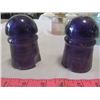 Image 2 : LOT OF INSULATORS (2 PURPLE ONES CHIPPED)