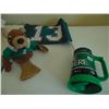 Image 1 : 13TH MAN ROUGHRIDER CUP/FLAG AND GAINER GOPHER PUPPET