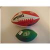 Image 2 : WILSON’S SMALLER CFL PRO SPIRAL AND MINI ROUGHRIDERS FOOTBALL
