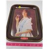 Image 1 : COLA-COLA REPRODUCTION OF 1923 "FLAPPER GIRL" TRAY