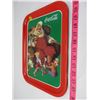 Image 2 : COCA-COLA "SANTA WITH ELVES" TRAY