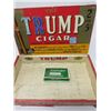 Image 6 : PLAYER'S CIGARETTE TIN WITH POKER CHIPS & WOODEN "THE TRUMP CIGAR BOX" WITH EXPORT CIGARETTE PAPERS