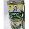 Image 4 : 8 TOBACCO TINS-2 MACDONALD'S EXPORT, 2 PLAYER'S LIGHT, 1 MACDONALD LIGHT EXPORT & 1 PLAYER'S LIGHT E