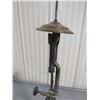 Image 5 : SUNSHINE OF THE NIGHT CHROME BASE LAMP "COLEMAN" 31 INCHES TALL