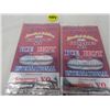 Image 2 : LOT OF 8 SEALED SPORT CARDS AND 11 LOOSE CARDS (PREMIER EDITION, CURLING CARDS, DESERT STORM PRO SET