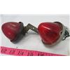 Image 2 : LOT OF 6 RED MARKER LIGHTS
