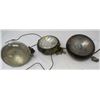 Image 1 : LOT OF 3 TRACTOR LIGHTS (VINTAGE)