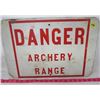 Image 1 : SIGN (DANGER ARCHERY RANGE)
