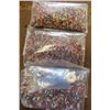 Image 1 : LOT OF 3 BAGS OF BEADS