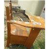 Image 5 : OLD SCHOOL DESK (VINTAGE) *DRAWER UNDER SEAT* (SOLID WOOD)