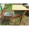 SCHOOL DESK (METAL FRAME)