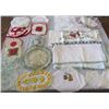 Image 1 : LOT OF 10+ DOILIES AND EMBROIDERED COTTON