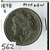 Image 1 : SILVER DOLLAR (USA MORGAN) * 1878S*