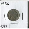 Image 1 : 5 CENT COIN (USA, INDIAN HEAD) *1936*