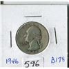 Image 1 : TWENTY FIVE CENT COIN (USA) *1946*
