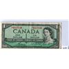 Image 1 : ONE DOLLAR NOTE (BANK OF CANADA) *1954*