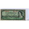Image 1 : ONE DOLLAR NOTE (BANK OF CANADA) *1954*