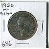 Image 1 : FIFTY CENT COIN ( CANADA) * 1950, NO DESIGN*