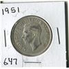 Image 1 : FIFTY CENT COIN ( CANADA) * 1951*
