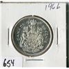Image 1 : FIFTY CENT COIN ( CANADA) * 1966*