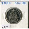 Image 1 : FIFTY CENT COIN ( CANADA) * 1969*