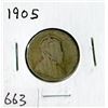 Image 1 : TWENTY FIVE CENT COIN (CANADA)*1905*