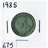 Image 1 : TWENTY FIVE CENT COIN (CANADA)*1935*