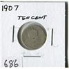 Image 1 : CANADA TEN CENT COIN (1907)