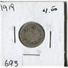Image 1 : CANADA TEN CENT COIN (1919)