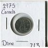 Image 1 : CANADA TEN CENT COIN (1975)