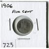 Image 1 : CANADA FIVE CENT COIN (1906)