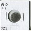 Image 1 : CANADA FIVE CENT COIN (1910 P.L)