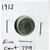 Image 1 : CANADA FIVE CENT COIN (1912)