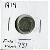 Image 1 : CANADA FIVE CENT COIN (1914)